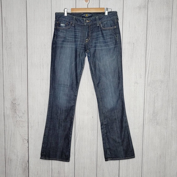 Lucky Brand Denim - Lucky Brand Lola Boot Cut Dark Wash Jeans, Size 10/30